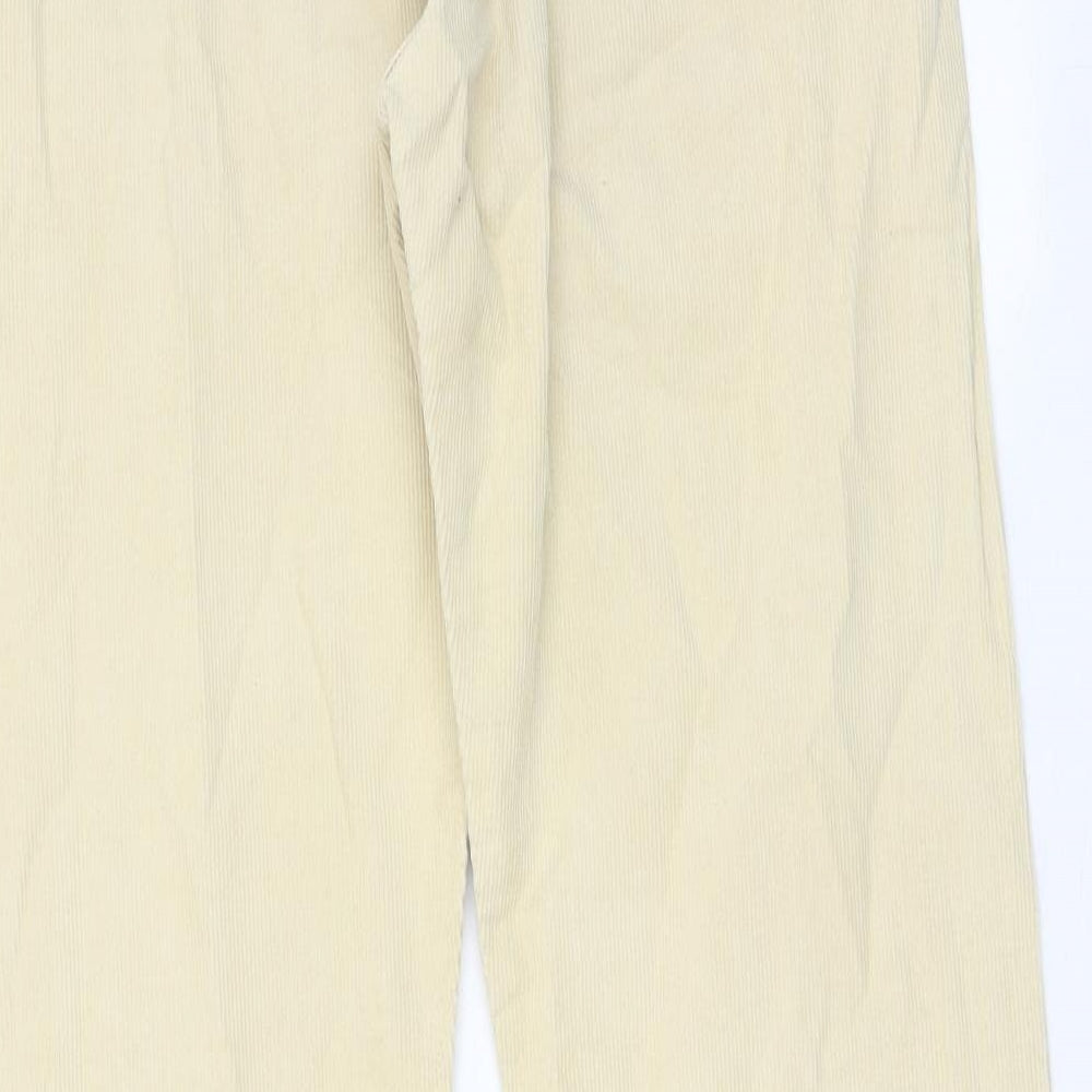 Levi's Mens Beige Cotton Trousers Size 34 in L34 in Regular Zip