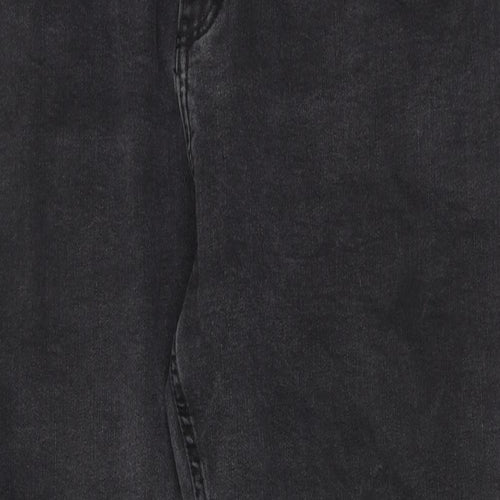 Jacamo Mens Grey Cotton Skinny Jeans Size 42 in Regular Zip - Short leg