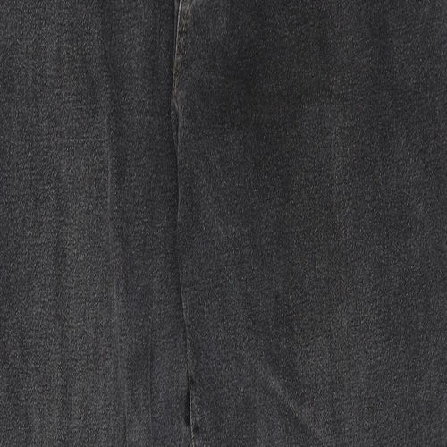 Union Blues Mens Grey Cotton Straight Jeans Size 38 in Regular Zip