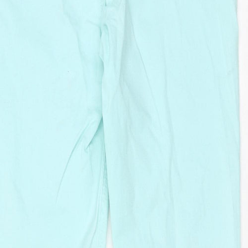 Bandolino Womens Blue Cotton Skinny Jeans Size 10 Regular Zip