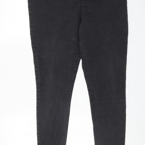 F&F Womens Black Cotton Jegging Jeans Size 16 Regular