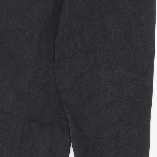 F&F Womens Black Cotton Jegging Jeans Size 16 Regular