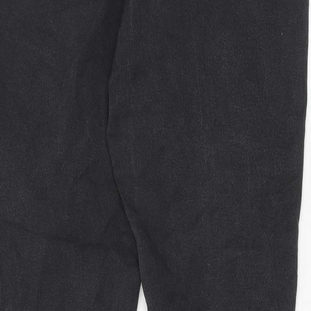 F&F Womens Black Cotton Jegging Jeans Size 16 Regular