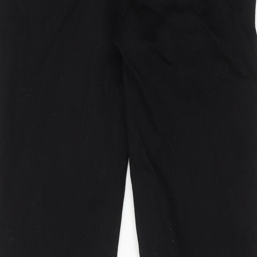 Marks and Spencer Womens Blue Cotton Straight Jeans Size 10 Slim Zip