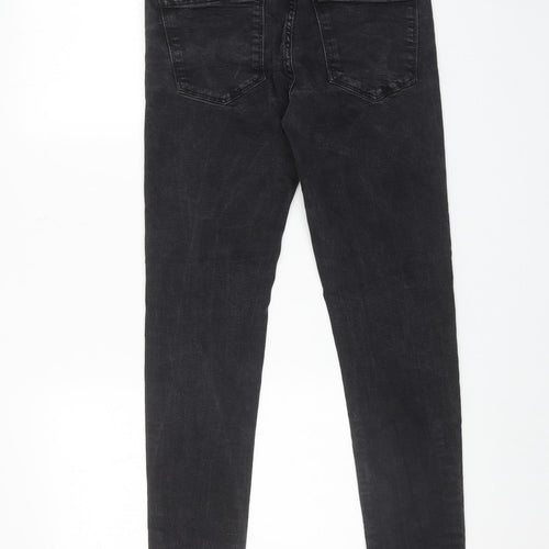 Denim & Co. Mens Black Cotton Skinny Jeans Size 30 in L30 in Regular Zip