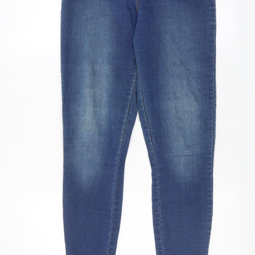 Papaya Womens Blue Cotton Jegging Jeans Size 8 Regular