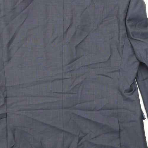 Marks and Spencer Mens Grey Wool Jacket Suit Jacket Size 40 Regular