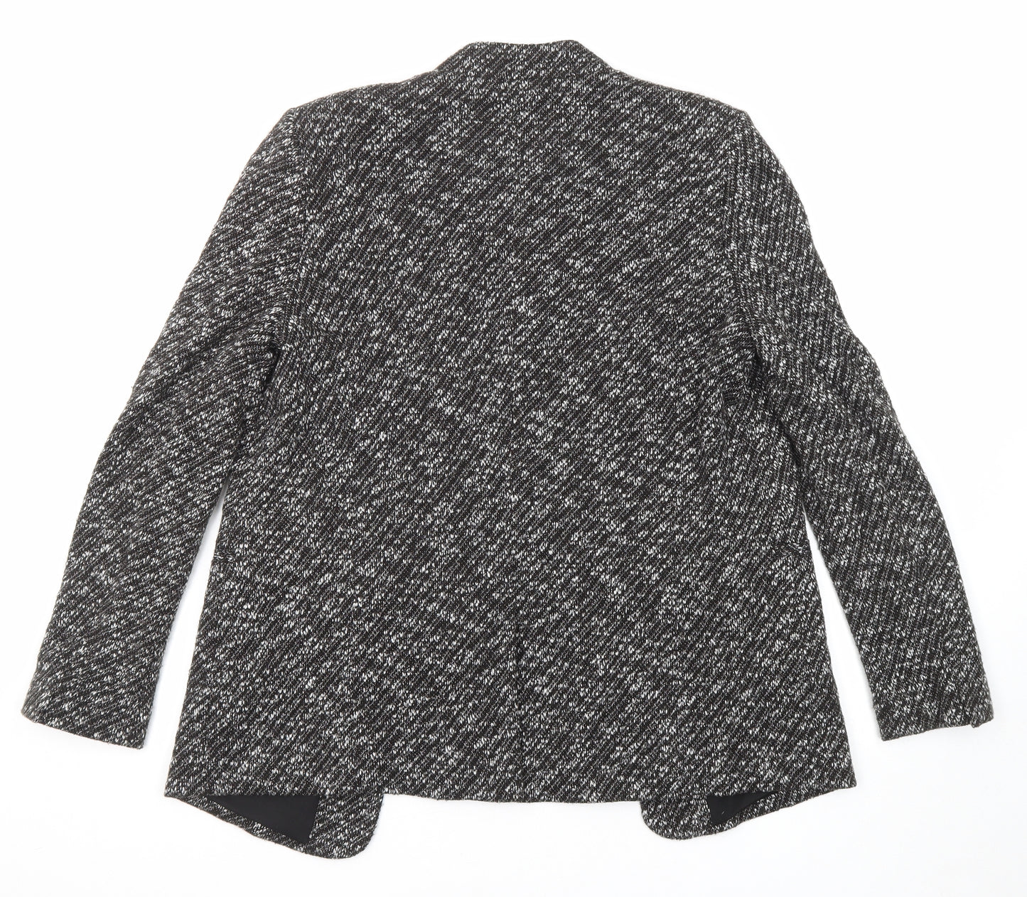 NEXT Womens Black Geometric Jacket Size 10