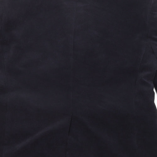 Marks and Spencer Mens Blue Polyester Jacket Suit Jacket Size 40 Regular