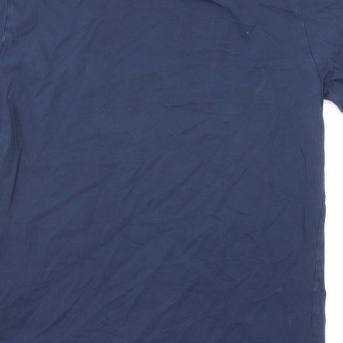 Levi's Mens Blue Cotton T-Shirt Size S Round Neck