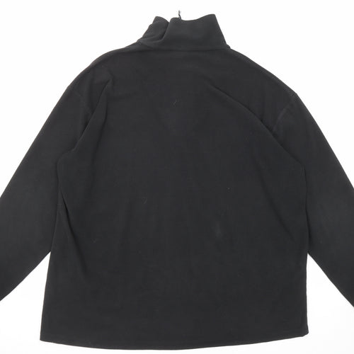 Trespass Mens Black Polyester Pullover Sweatshirt Size XL