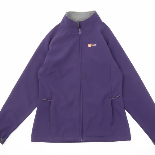 Hi Gear Womens Purple Jacket Size 14 Zip