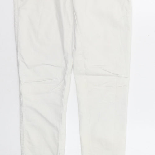 Denim & Co. Womens White Cotton Jegging Jeans Size 6 Regular
