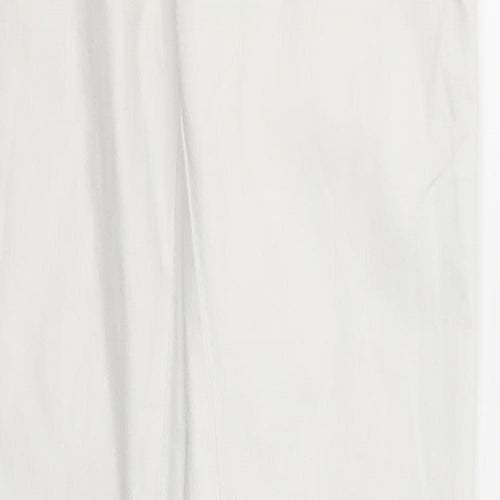 Denim & Co. Womens White Cotton Jegging Jeans Size 6 Regular