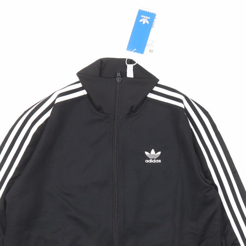 adidas Mens Black Jacket Size S Zip