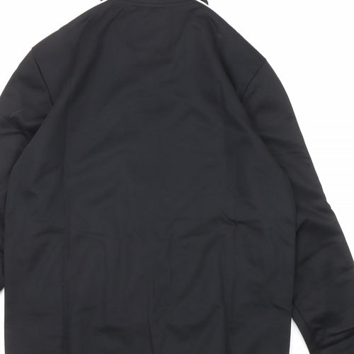 adidas Mens Black Jacket Size S Zip