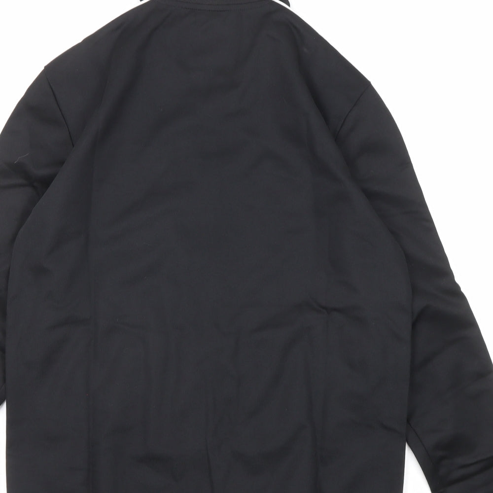 adidas Mens Black Jacket Size S Zip