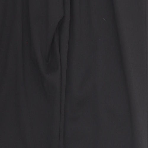 Hailys Womens Black Polyester Trousers Size L Regular