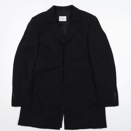 Betty Barclay Womens Black Jacket Blazer Size 10 Hook & Eye
