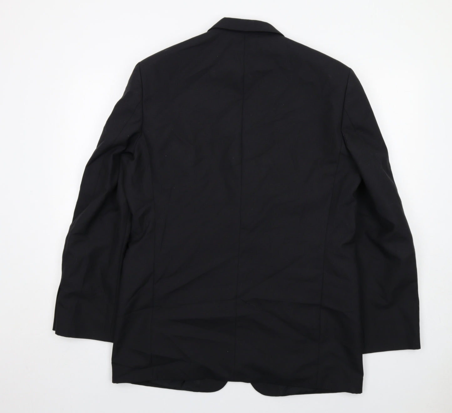 Scott & Taylor Mens Black Polyester Tuxedo Suit Jacket Size 42 Regular