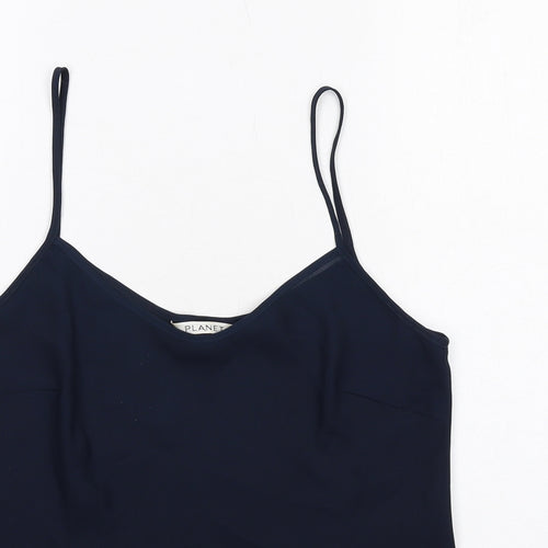 Planet Womens Blue Polyester Camisole Tank Size 8 V-Neck