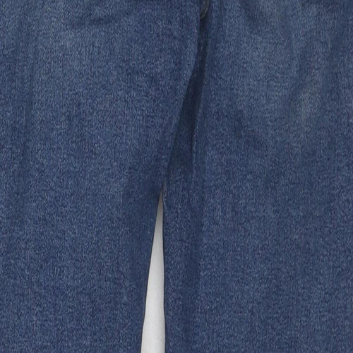 Topman Womens Blue Cotton Skinny Jeans Size 26 in L28 in Regular Zip