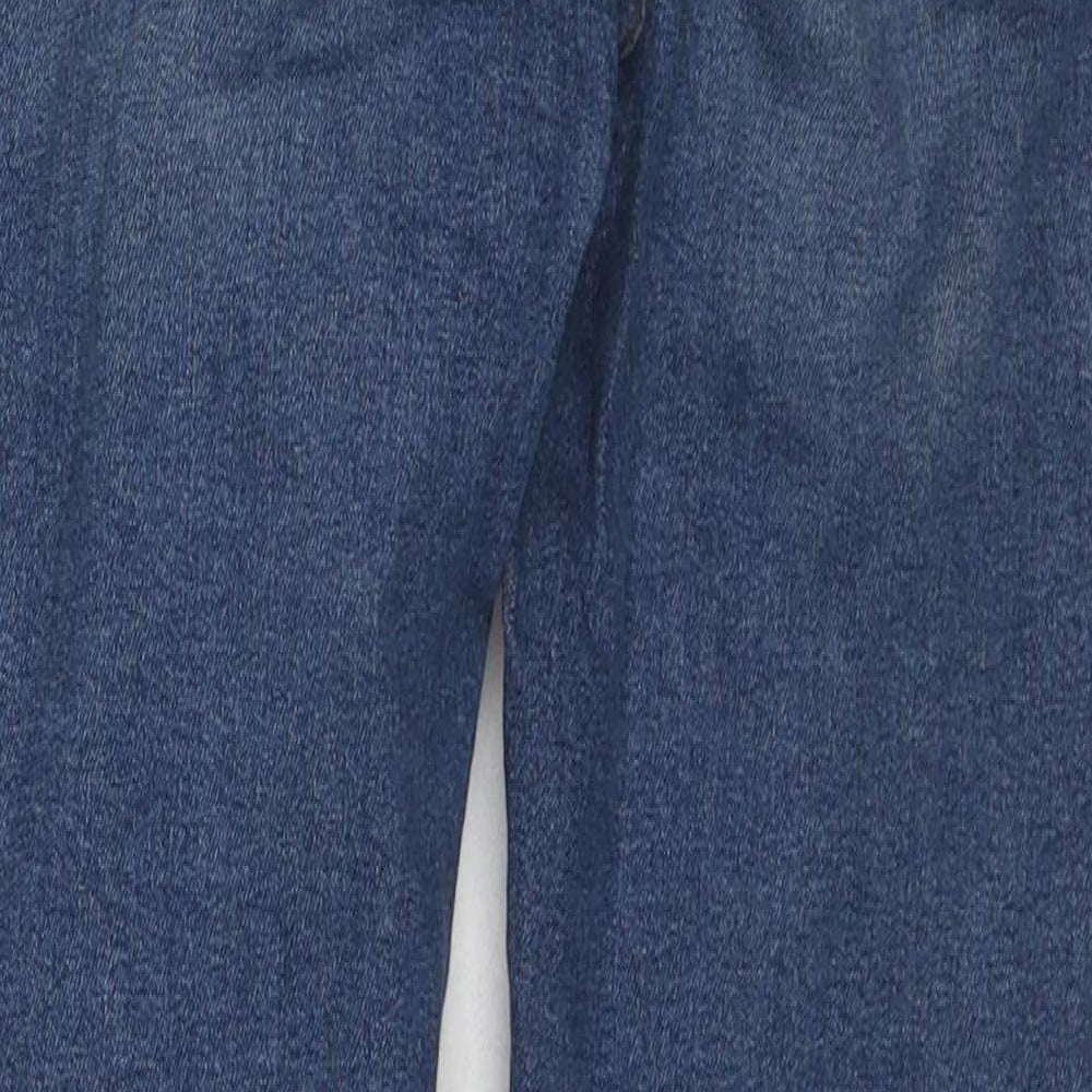 Topman Womens Blue Cotton Skinny Jeans Size 26 in L28 in Regular Zip