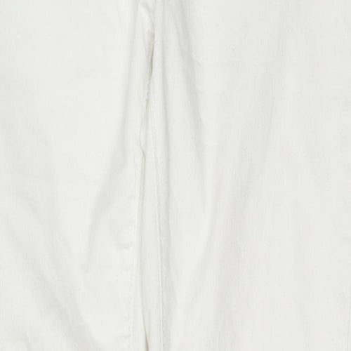 Dorothy Perkins Womens White Cotton Jegging Jeans Size 10 Regular