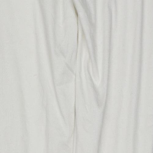Dorothy Perkins Womens White Cotton Jegging Jeans Size 10 Regular