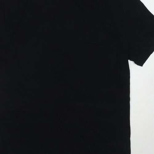 Paul Smith Mens Black Cotton T-Shirt Size M Round Neck