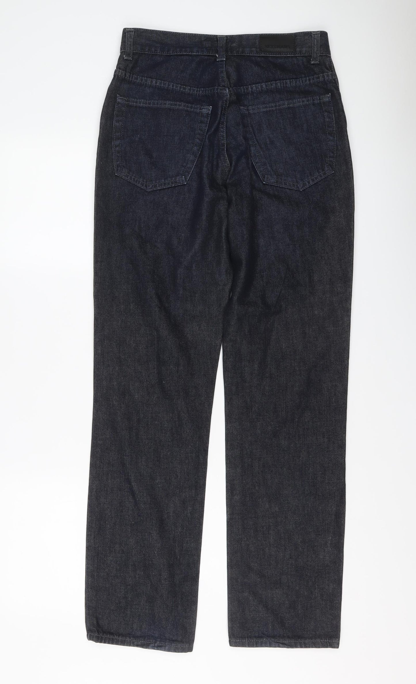 NEXT Mens Blue Cotton Straight Jeans Size 30 in L31 in Regular Button