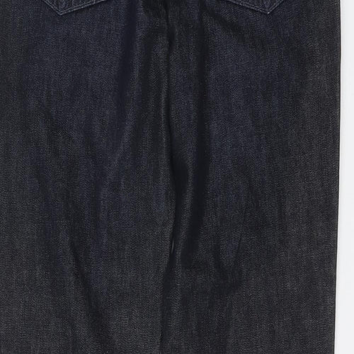 NEXT Mens Blue Cotton Straight Jeans Size 30 in L31 in Regular Button