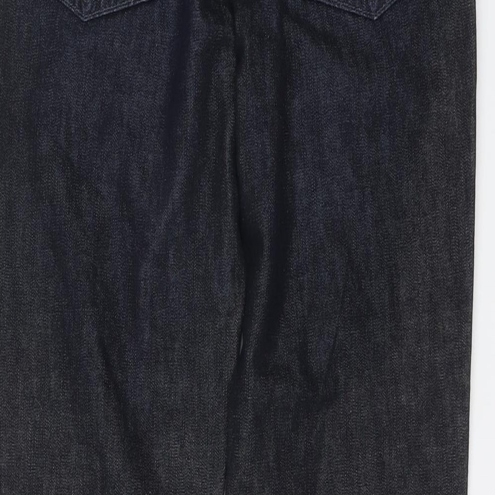NEXT Mens Blue Cotton Straight Jeans Size 30 in L31 in Regular Button