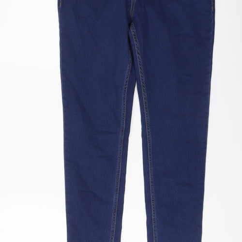 Roadster Womens Blue Cotton Skinny Jeans Size 28 in L29 in Regular Button
