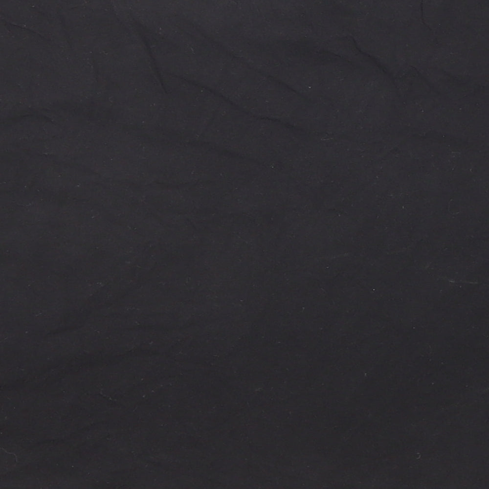 Divided by H&M Womens Black Polyester Basic T-Shirt Size XS Round Neck