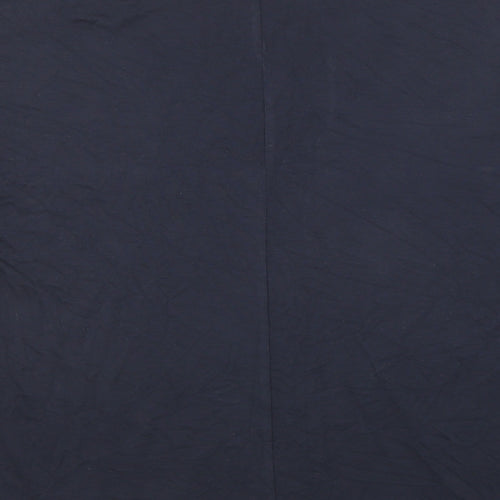NEXT Womens Blue Viscose Basic T-Shirt Size 10 Boat Neck