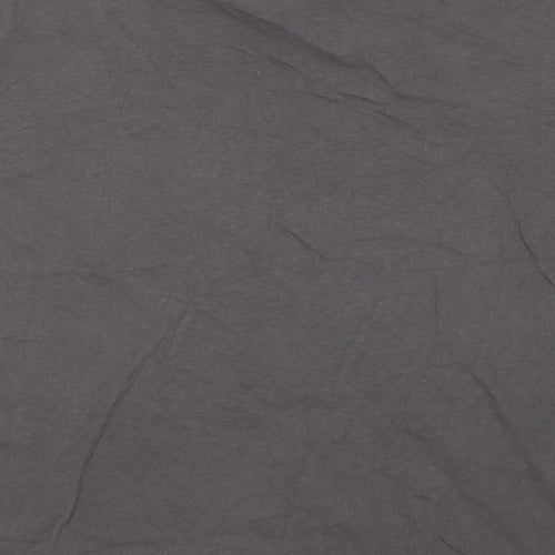 Sesame Street Womens Grey Cotton Basic T-Shirt Size L Round Neck - Cookie Monster