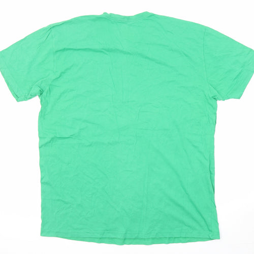 American Rag Cie Mens Green Cotton T-Shirt Size XL Round Neck - If I don't remember it didn't happen. St.Patricks Day