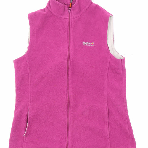 Regatta Womens Pink Gilet Jacket Size 12 Zip