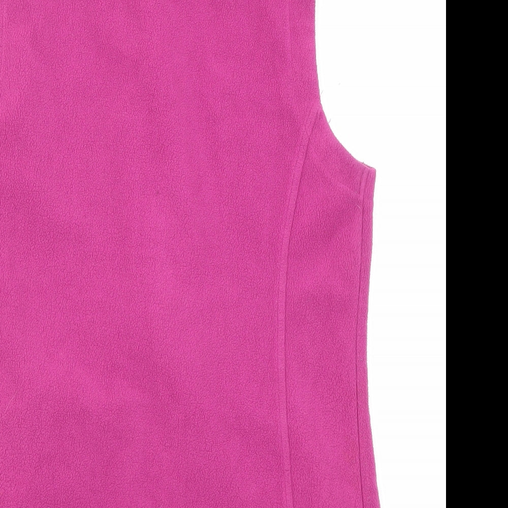 Regatta Womens Pink Gilet Jacket Size 12 Zip