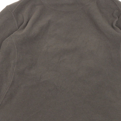 Technicals Womens Green Polyester Pullover Sweatshirt Size 12 Zip