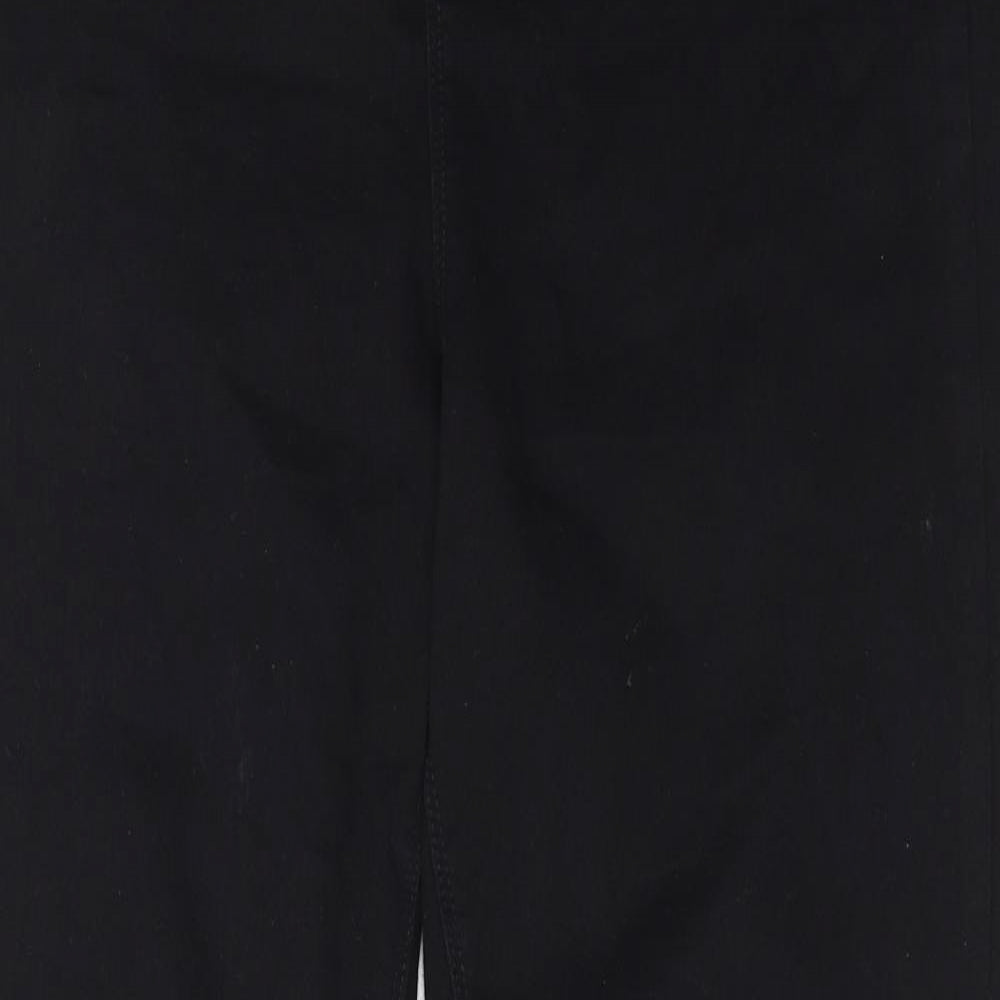 Yours Womens Black Cotton Jegging Jeans Size 18 Regular