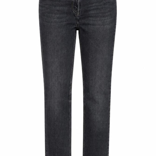 Marks and Spencer Womens Grey Cotton Skinny Jeans Size 8 Regular Zip