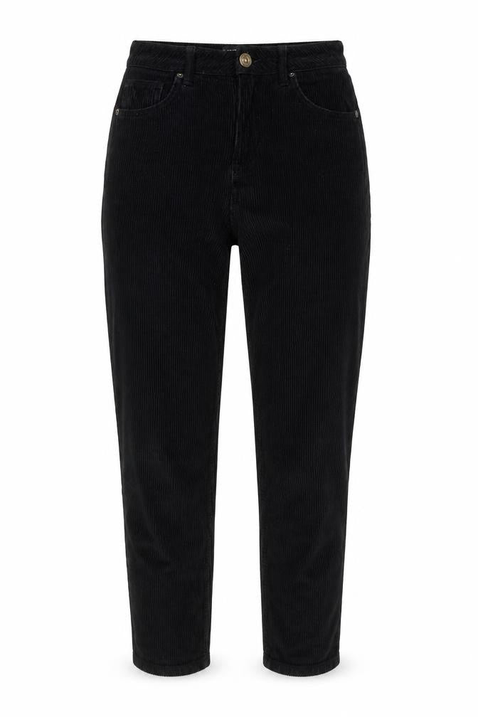 BDG Womens Black Cotton Trousers Size 27 in L32 in Regular Zip