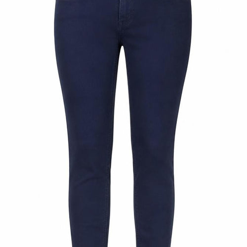 Papaya Womens Blue Cotton Skinny Jeans Size 8 Regular Zip