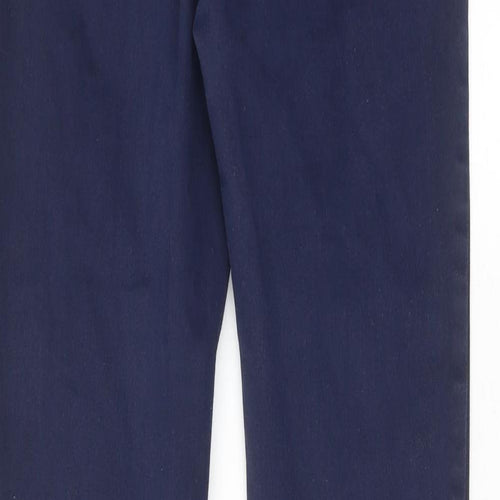 Papaya Womens Blue Cotton Skinny Jeans Size 8 Regular Zip