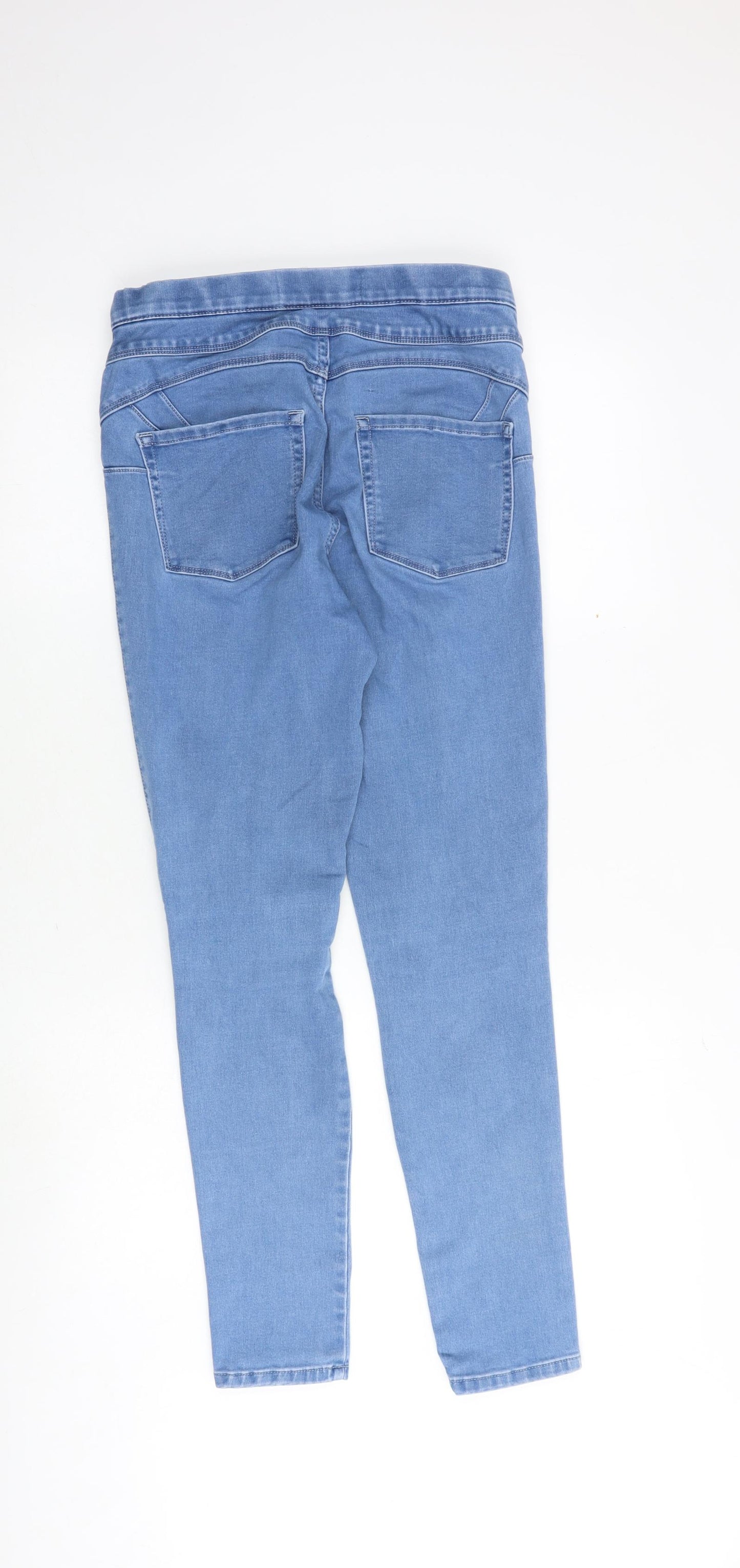 NEXT Womens Blue Cotton Jegging Jeans Size 10 Slim