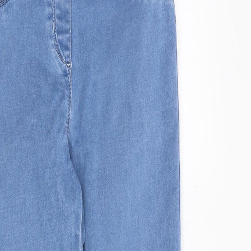 NEXT Womens Blue Cotton Jegging Jeans Size 10 Slim
