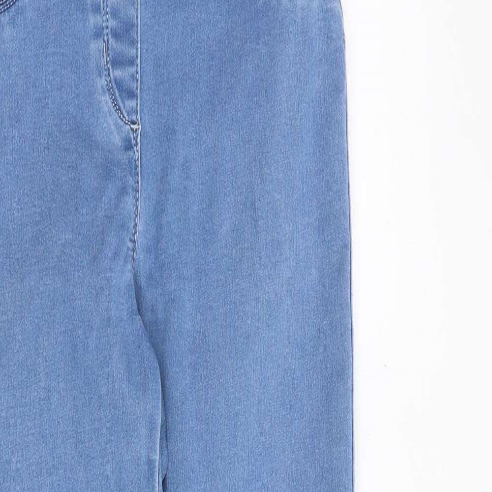 NEXT Womens Blue Cotton Jegging Jeans Size 10 Slim