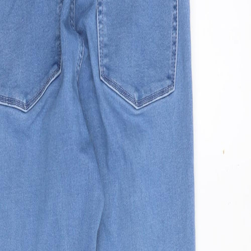 NEXT Womens Blue Cotton Jegging Jeans Size 10 Slim